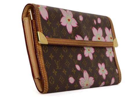 louis vuitton cherry blossom wallet fake|louis vuitton classic wallet.